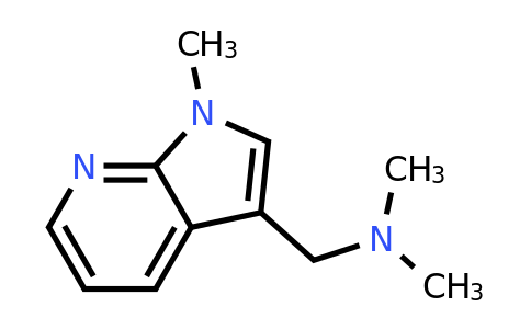 CAS 84860-49-1 | dimethyl({1-methyl-1H-pyrrolo[2,3-b]pyridin-3-yl}methyl)amine