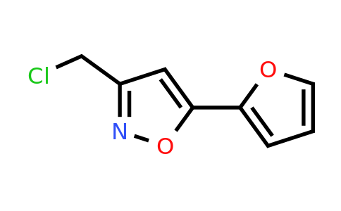 CAS 848658-70-8 | 3-(chloromethyl)-5-(furan-2-yl)-1,2-oxazole