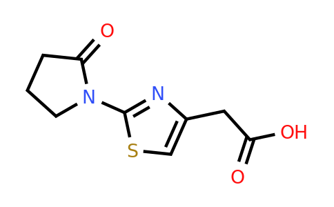 CAS 848658-78-6 | 2-[2-(2-oxopyrrolidin-1-yl)-1,3-thiazol-4-yl]acetic acid