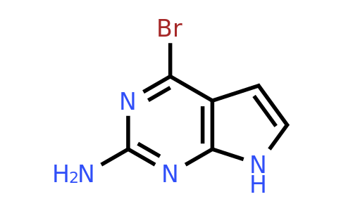 CAS 848694-32-6 | 4-bromo-7H-pyrrolo[2,3-d]pyrimidin-2-amine