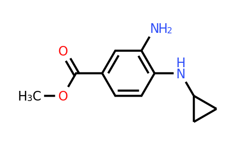 CAS 848819-84-1 | Methyl 3-amino-4-(cyclopropylamino)benzoate