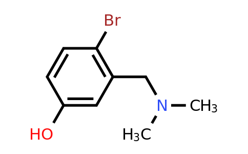 CAS 848848-16-8 | 4-Bromo-3-dimethylaminomethylphenol