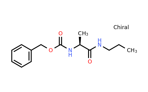 CAS 84899-60-5 | Benzyl N-[(1S)-1-(propylcarbamoyl)ethyl]carbamate