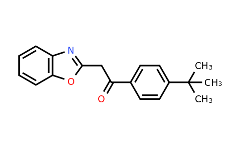 CAS 849021-33-6 | 2-(Benzo[d]oxazol-2-yl)-1-(4-(tert-butyl)phenyl)ethanone