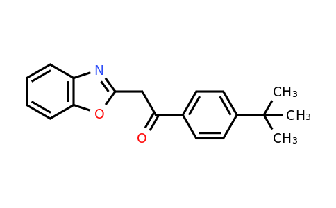 2-(Benzo[d]oxazol-2-yl)-1-(4-(tert-butyl)phenyl)ethanone