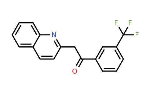 CAS 849021-38-1 | 2-(Quinolin-2-yl)-1-(3-(trifluoromethyl)phenyl)ethanone