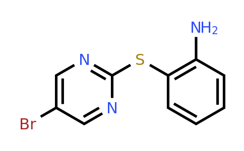 CAS 849021-43-8 | 2-((5-Bromopyrimidin-2-yl)thio)aniline
