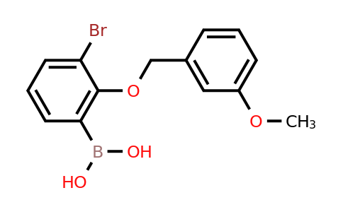CAS 849052-24-0 | 3-Bromo-2-(3'-methoxybenzyloxy)phenylboronic acid