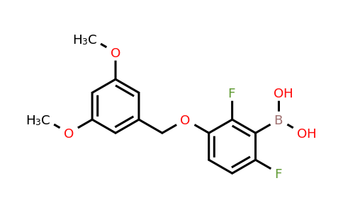 CAS 849062-01-7 | 2,6-Difluoro-3-(3',5'-dimethoxybenzyloxy)phenylboronic acid