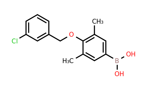 CAS 849062-21-1 | 4-(3'-Chlorobenzyloxy)-3,5-dimethylphenylboronic acid