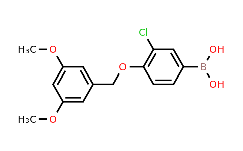 CAS 849062-24-4 | 3-Chloro-4-(3',5'-dimethoxybenzyloxy)phenylboronic acid