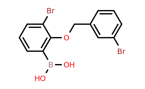 CAS 849062-27-7 | 3-Bromo-2-(3'-bromobenzyloxy)phenylboronic acid