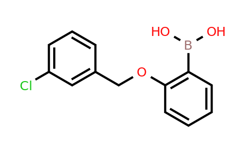 CAS 849062-32-4 | 2-(3'-Chlorobenzyloxy)phenylboronic acid