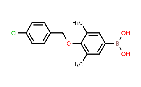 CAS 849062-38-0 | 4-(4'-Chlorobenzyloxy)-3,5-dimethylphenylboronic acid