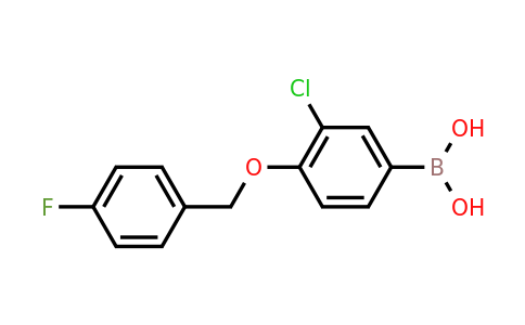 CAS 849062-39-1 | 3-Chloro-4-(4'-fluorobenzyloxy)phenylboronic acid