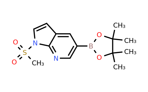 CAS 849068-22-0 | 1-(methylsulfonyl)-5-(4,4,5,5-tetramethyl-1,3,2-dioxaborolan-2-yl)-1H-pyrrolo[2,3-b]pyridine
