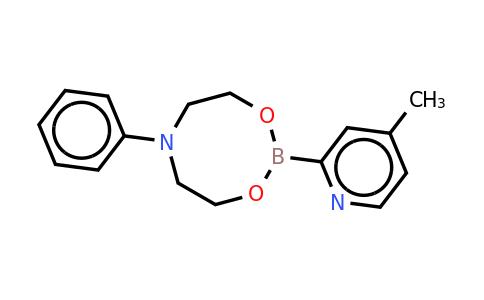 4-Methylpyridine-2-boronic acid N-phenyldiethanolamine ester