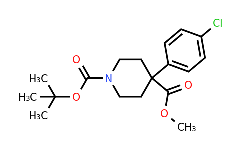 CAS 849106-01-0 | 1-Boc-4-p-Chlorophenyl-4-methoxycarbonylpiperidine