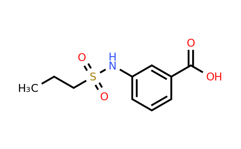 CAS 849409-82-1 | 3-(Propane-1-sulfonamido)benzoic acid