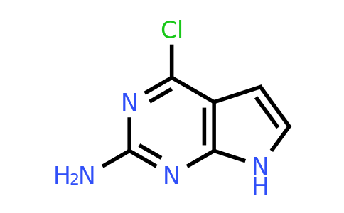 CAS 84955-31-7 | 4-chloro-7H-pyrrolo[2,3-d]pyrimidin-2-amine