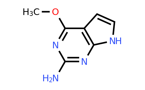 CAS 84955-32-8 | 4-Methoxy-7H-pyrrolo[2,3-d]pyrimidin-2-amine