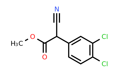 CAS 849589-04-4 | Methyl 2-cyano-2-(3,4-dichlorophenyl)acetate