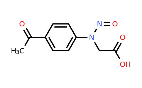 CAS 84968-84-3 | 2-((4-Acetylphenyl)(nitroso)amino)acetic acid