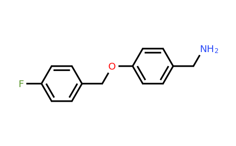 CAS 849807-02-9 | (4-((4-Fluorobenzyl)oxy)phenyl)methanamine