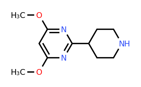 CAS 849924-99-8 | 4,6-Dimethoxy-2-(piperidin-4-yl)pyrimidine