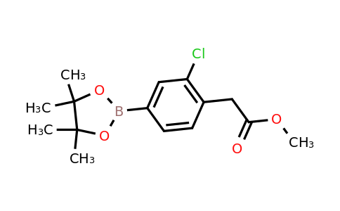 CAS 849934-95-8 | methyl 2-[2-chloro-4-(4,4,5,5-tetramethyl-1,3,2-dioxaborolan-2-yl)phenyl]acetate