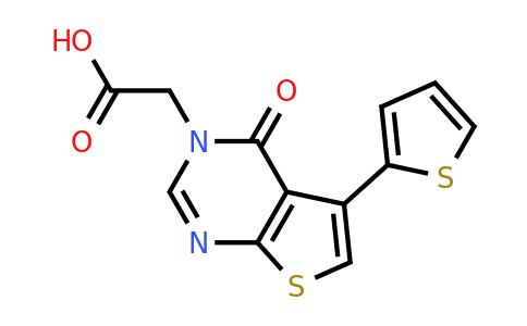 CAS 850021-26-0 | 2-[4-oxo-5-(thiophen-2-yl)-3H,4H-thieno[2,3-d]pyrimidin-3-yl]acetic acid