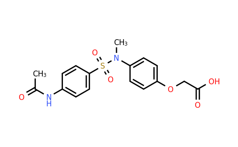CAS 850021-32-8 | 2-[4-(N-methyl4-acetamidobenzenesulfonamido)phenoxy]acetic acid