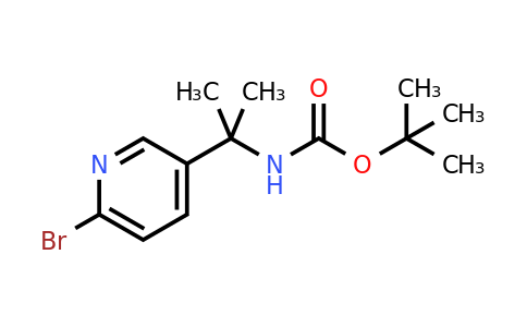 CAS 850197-51-2 | Tert-butyl 1-(6-bromopyridin-3-YL)-1-methylethylcarbamate