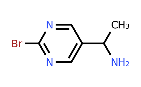 CAS 850197-59-0 | 1-(2-Bromopyrimidin-5-yl)ethanamine