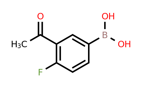 CAS 850198-68-4 | (3-Acetyl-4-fluorophenyl)boronic acid