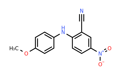 CAS 85020-89-9 | 2-((4-Methoxyphenyl)amino)-5-nitrobenzonitrile