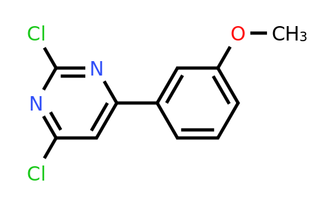 CAS 850250-73-6 | 2,4-Dichloro-6-(3-methoxyphenyl)pyrimidine
