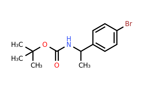 CAS 850363-42-7 | [1-(4-Bromo-phenyl)-ethyl]-carbamic acid tert-butyl ester