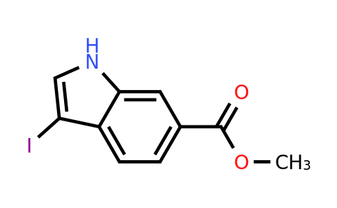 CAS 850374-98-0 | methyl 3-iodo-1H-indole-6-carboxylate