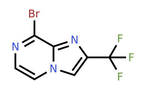 CAS 850406-42-7 | 8-bromo-2-(trifluoromethyl)imidazo[1,2-a]pyrazine