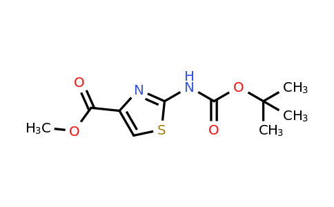 CAS 850429-62-8 | 2-Tert-butoxycarbonylaminothiazole-4-carboxylic acid methyl ester