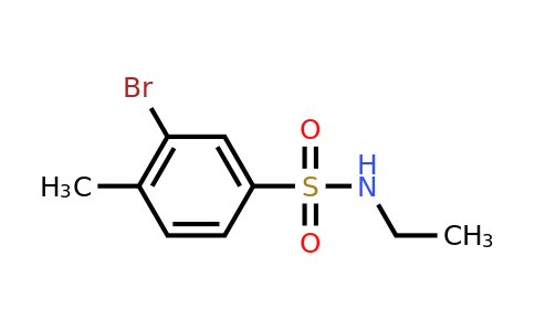 N-ethyl 3-bromo-4-methylbenzenesulfonamide