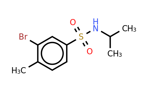 CAS 850429-66-2 | N-isopropyl 3-bromo-4-methylbenzenesulfonamide