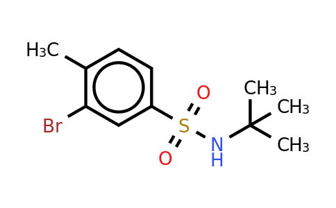 N-T-butyl 3-bromo-4-methylbenzenesulfonamide