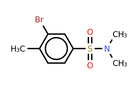 N,N-dimethyl 3-bromo-4-methylbenzenesulfonamide