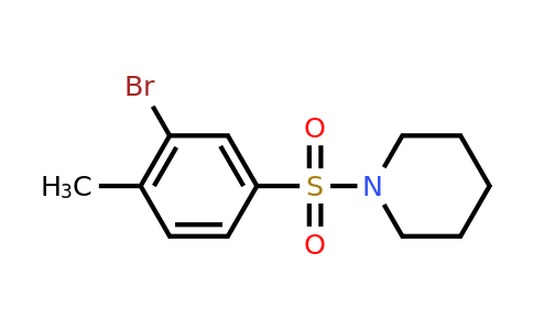 CAS 850429-73-1 | 1-(3-Bromo-4-methylphenylsulfonyl)piperidine