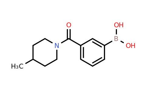 CAS 850567-30-5 | 3-(4-Methylpiperidine-1-carbonyl)phenylboronic acid