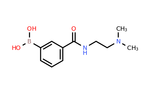 CAS 850567-31-6 | 3-(2-(Dimethylamino)ethylcarbamoyl)phenylboronic acid