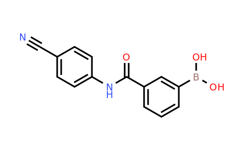 CAS 850567-36-1 | 3-(4-Cyanophenyl)aminocarbonylphenylboronic acid