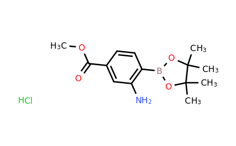 CAS 850567-49-6 | 2-Amino-4-(methoxycarbonyl)benzeneboronic acid pinacol ester hydrochloride